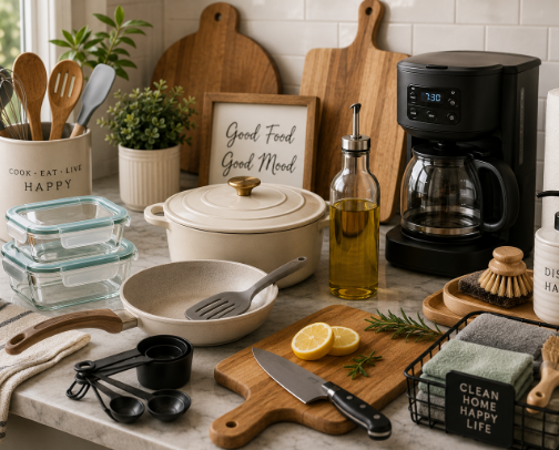 Home & Kitchen cover photo collage