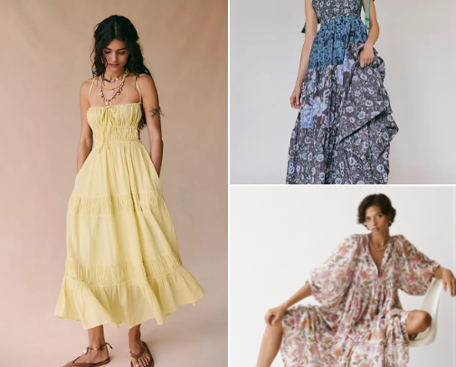 Maxi Dresses cover photo collage