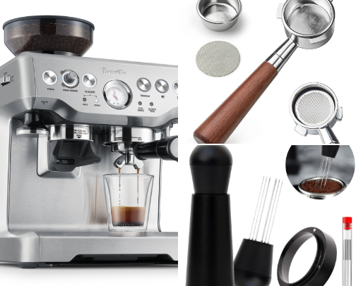 Espresso machine must haves as a coffee enthusiast! cover photo collage