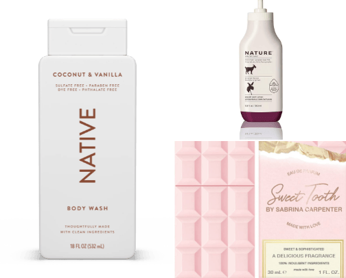 Body care cover photo collage
