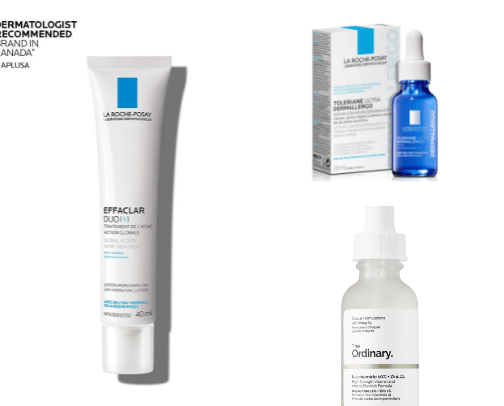 Skincare cover photo collage
