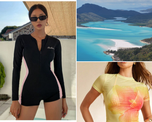 Beach, Vitaminsea! cover photo collage