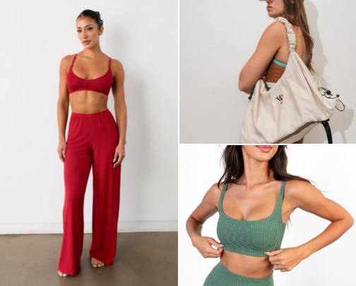 That Girl Edit: Sleek Gym Looks, Chill Lounge Vibes & Statement Accessories cover photo collage