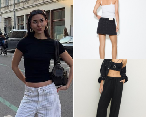 My fave basics👚⭐️ cover photo collage