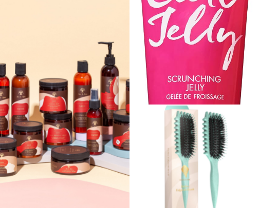 hair care recs cover photo collage