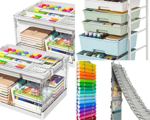 🎨 Craft Room Essentials | Amazon Organization & Supplies cover photo collage