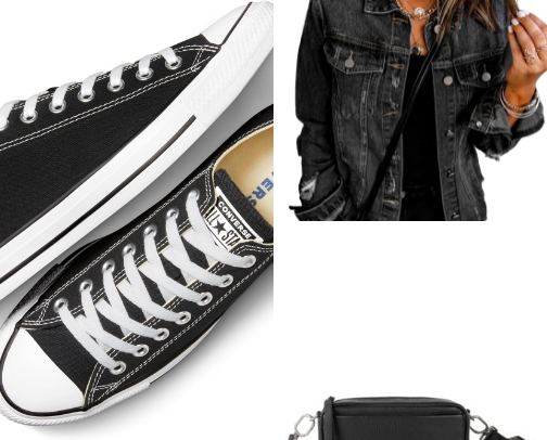 Black Outfit Ideas for Dance Competition Moms cover photo collage