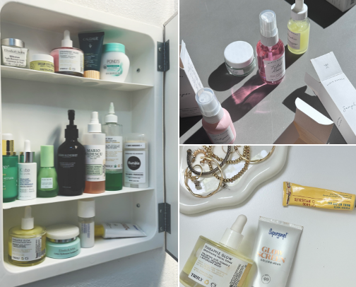 Favorite Beauty Products & Skincare Essentials | Tried-and-True Must-Haves cover photo collage