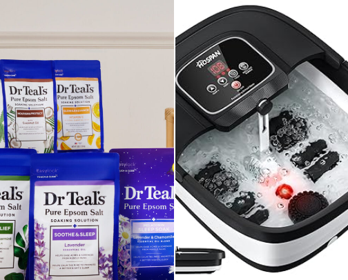 Comfort / pain products cover photo collage