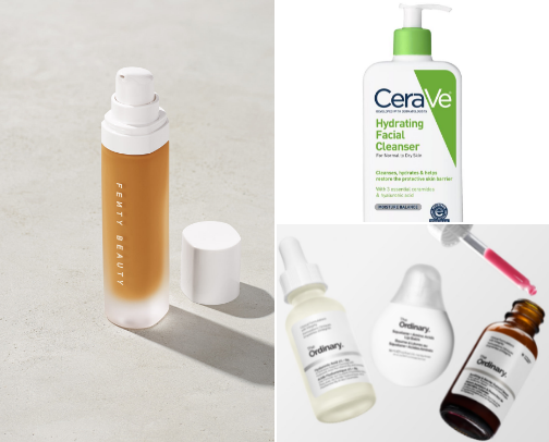 My everyday beauty products! cover photo collage