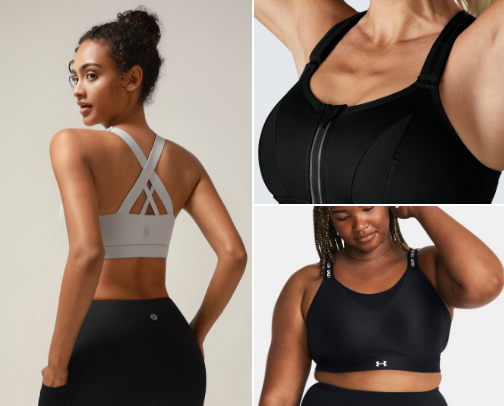 High-Bust Heroes: Sports Bras I Actually Trust cover photo collage
