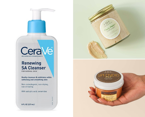 Skincare for Acne cover photo collage