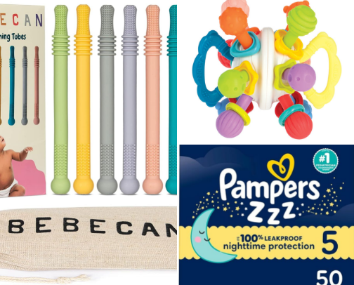 Baby Essentials for my 5 month old! cover photo collage
