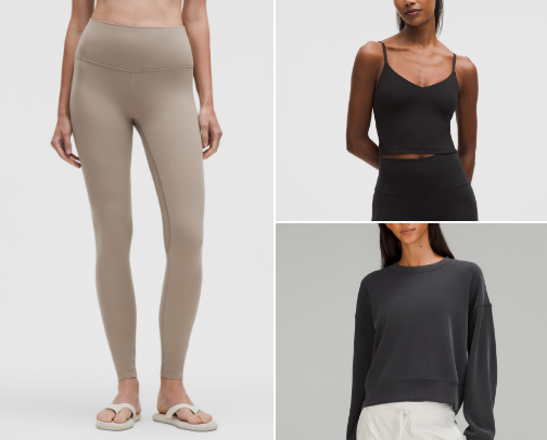 Lululemon | Lifestyle “Clean Girl Aesthetic cover photo collage