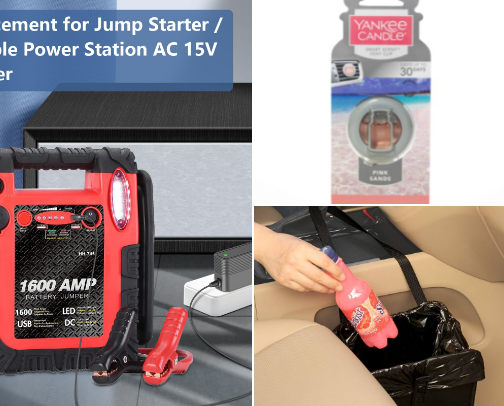 car essentials cover photo collage