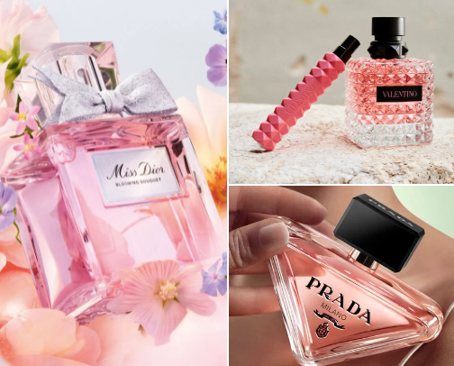 My favorite perfumes 🌸🎀 cover photo collage