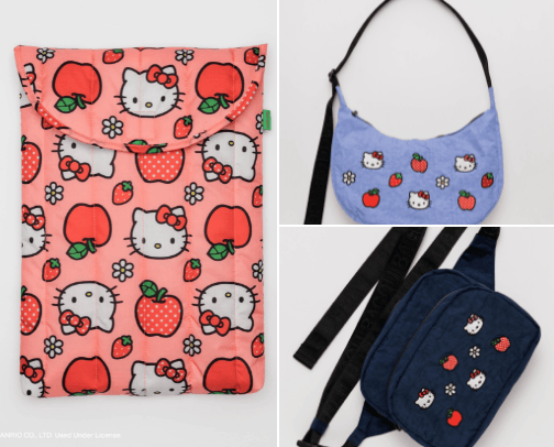 Cute character merch cover photo collage