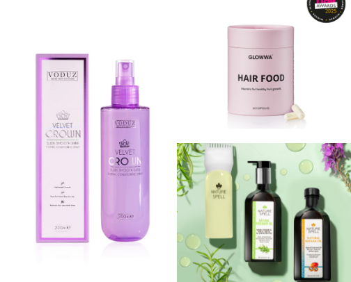 Hair products that I truly love and highly recommend. cover photo collage
