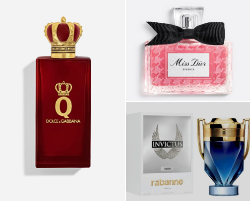 Perfumes cover photo collage