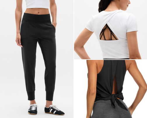 Favorite Activewear cover photo collage