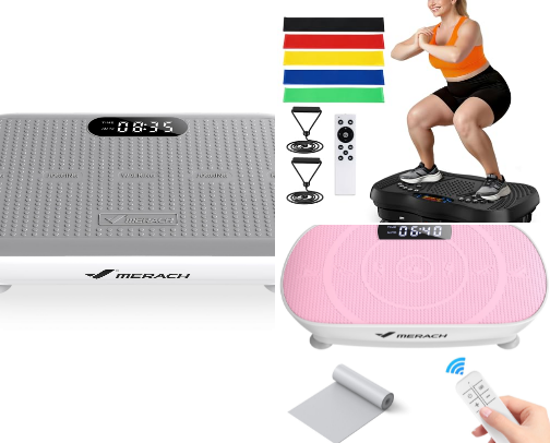Best Vibration Plates for Weight Loss, Lymphatic Drainage & Home Fitness Workouts cover photo collage