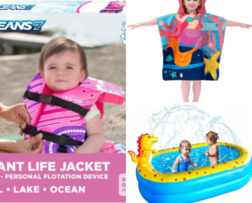 Summer Toddler Fun cover photo collage