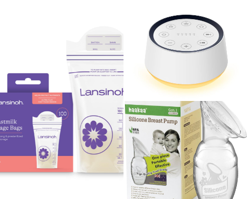 Breastfeeding Must Haves from a Certified Lactation Counselor! cover photo collage