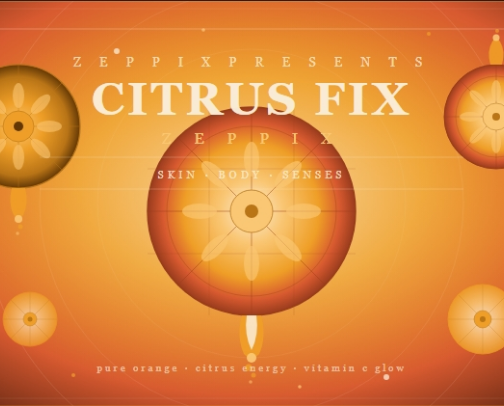 Orange Vibe Citrus Mix cover photo collage