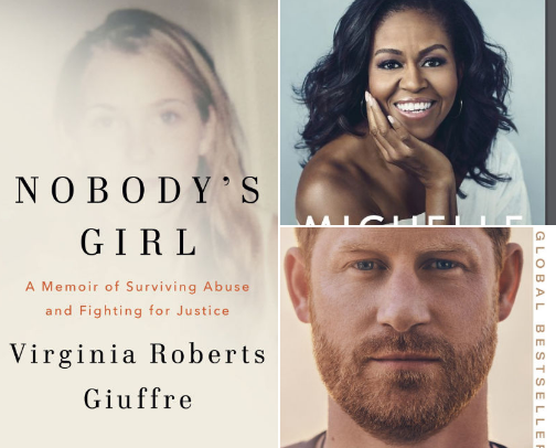 Must-Read Iconic Memoirs: Royal Insights & Finding Your Voice cover photo collage