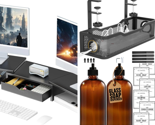 Aesthetic Desk & Home Office Setup 💻 cover photo collage