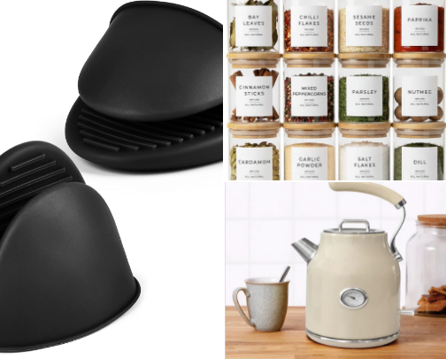 Essential Kitchen Finds cover photo collage