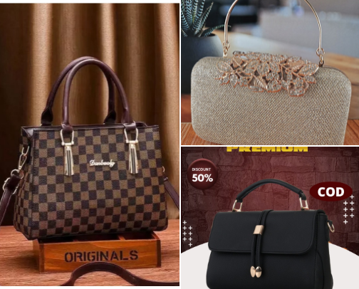 Tas cantik wanita model terbaru yang lagi trend pilihan saya cover photo collage