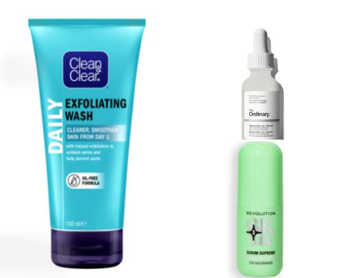 my fav skincare recs cover photo collage