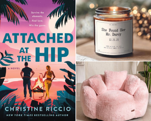 Comfy Girl Reading Setup 📚 cover photo collage