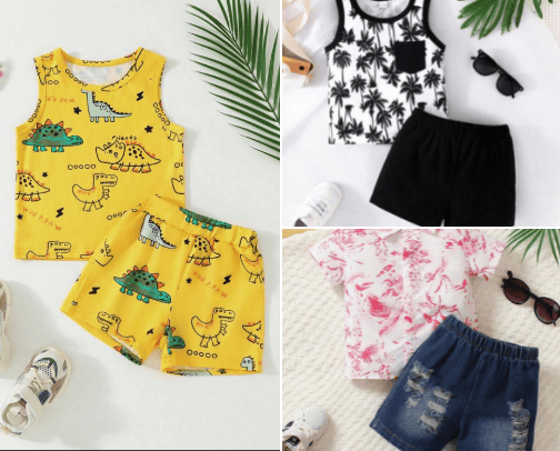 Favorite Kids Clothing cover photo collage
