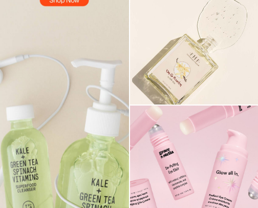 Skincare to keep up with that millennial mom life cover photo collage