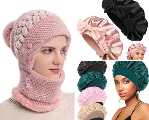 Bonnet for men and women cover photo collage