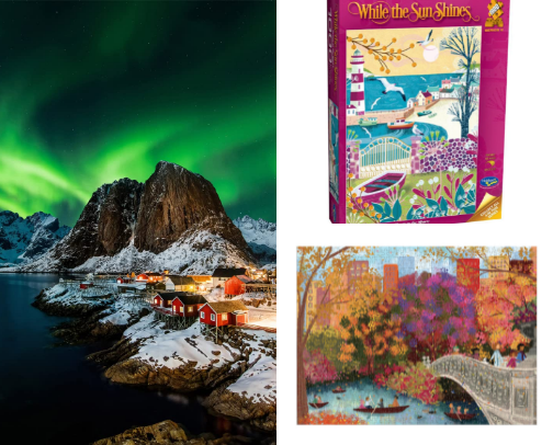 Jigsaws to entrain you for hours cover photo collage