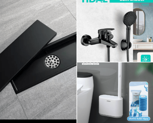 Bathrooms Tools cover photo collage