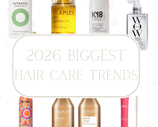 2026 Biggest Hair Care Trends cover photo collage