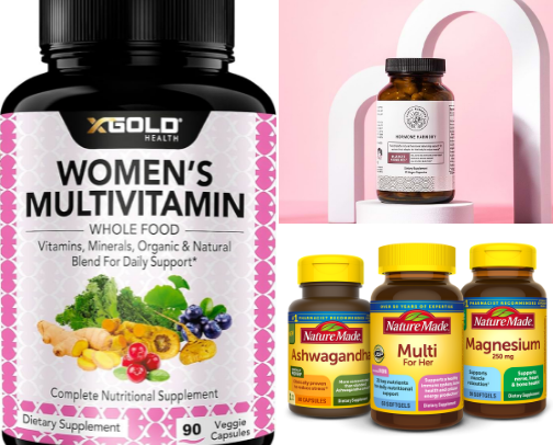 Vegan Supplements cover photo collage