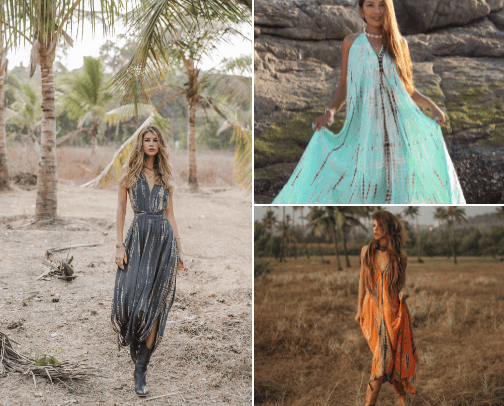 Tie Dye Dress for You cover photo collage