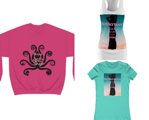 Graphic Tee's and Sweat Shirts cover photo collage