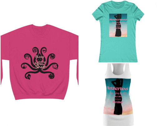 Graphic Tee's and Sweat Shirts cover photo collage