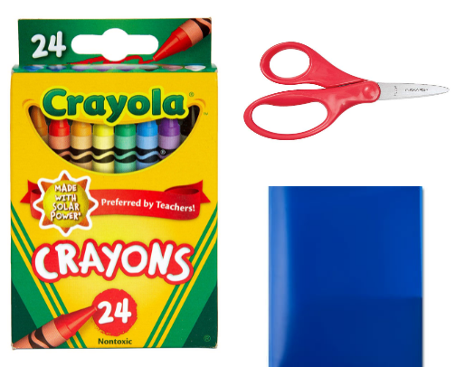 Back to school essentials cover photo collage
