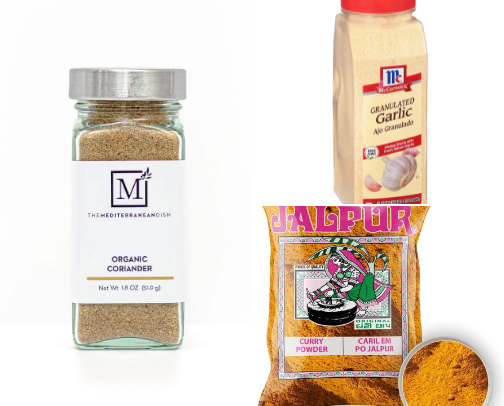 Spices cover photo collage