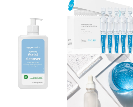 💧 Hydrating Skincare Favorites cover photo collage