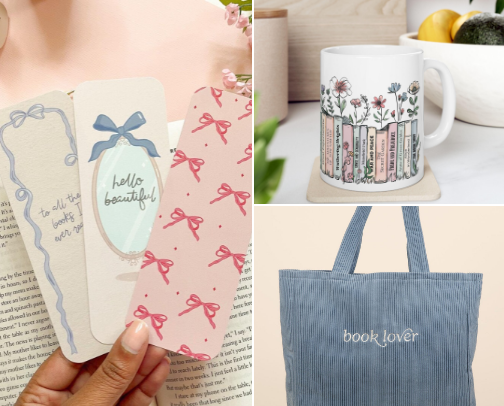Gifts For Book Lovers cover photo collage