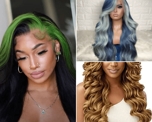 Best wigs cover photo collage
