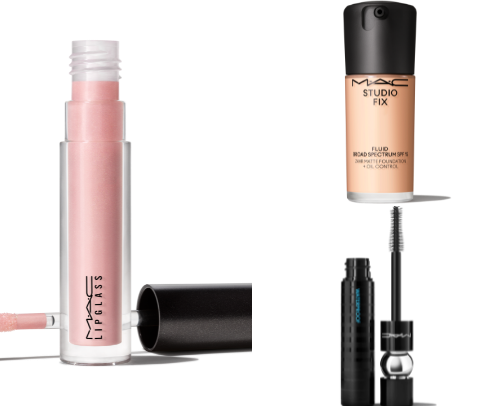 MAC Cosmetics cover photo collage